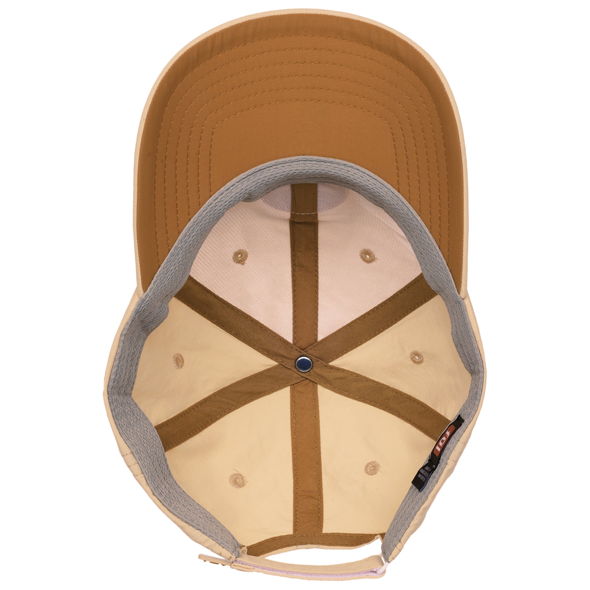 FŪL Rubber Patch Nylon Cap with Rubber Tab hook and loop Backstrap