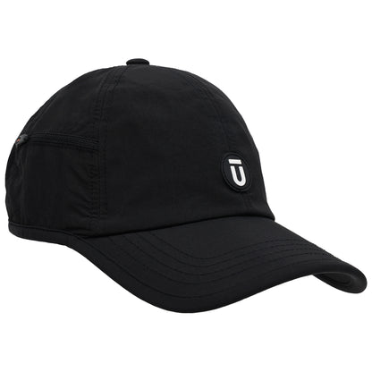 FŪL Contrast Binding Nylon Cap with Rubber Patch and Elastic Bungee