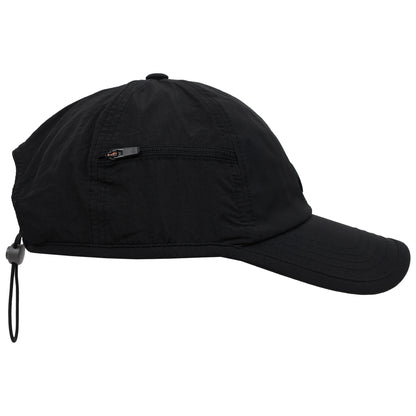 FŪL Contrast Binding Nylon Cap with Rubber Patch and Elastic Bungee