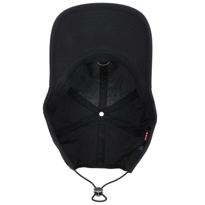 FŪL Contrast Binding Nylon Cap with Rubber Patch and Elastic Bungee