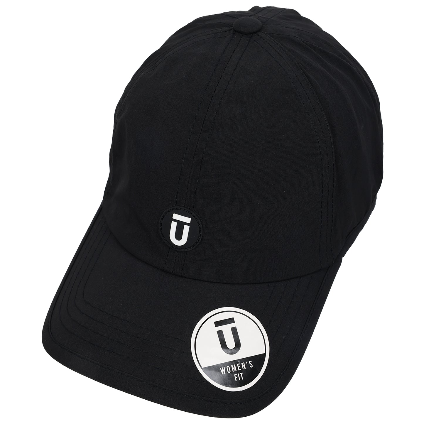 FŪL Contrast Binding Nylon Cap with Rubber Patch and Elastic Bungee