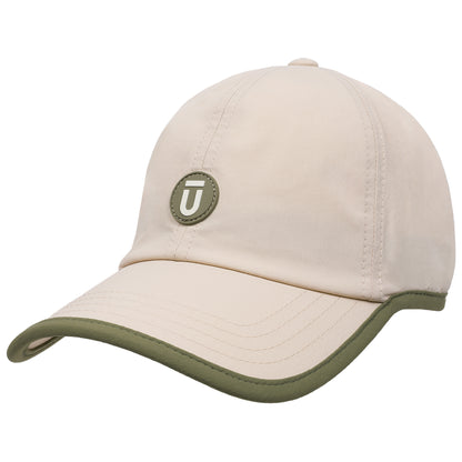 FŪL Contrast Binding Nylon Cap with Rubber Patch and Elastic Bungee