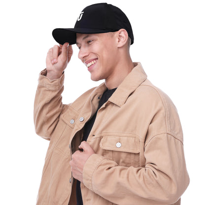 FŪL Men’s Stretch Performance Cap with Mesh Inset and Raised Rubber Logo