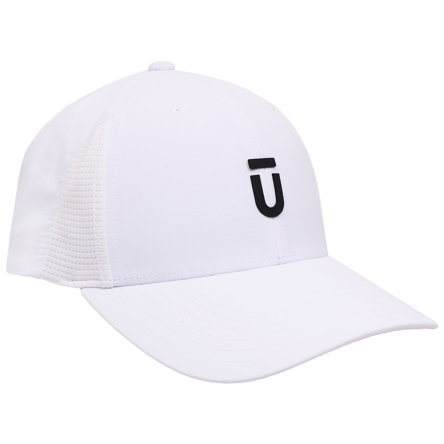 FŪL Men’s Stretch Performance Cap with Mesh Inset and Raised Rubber Logo