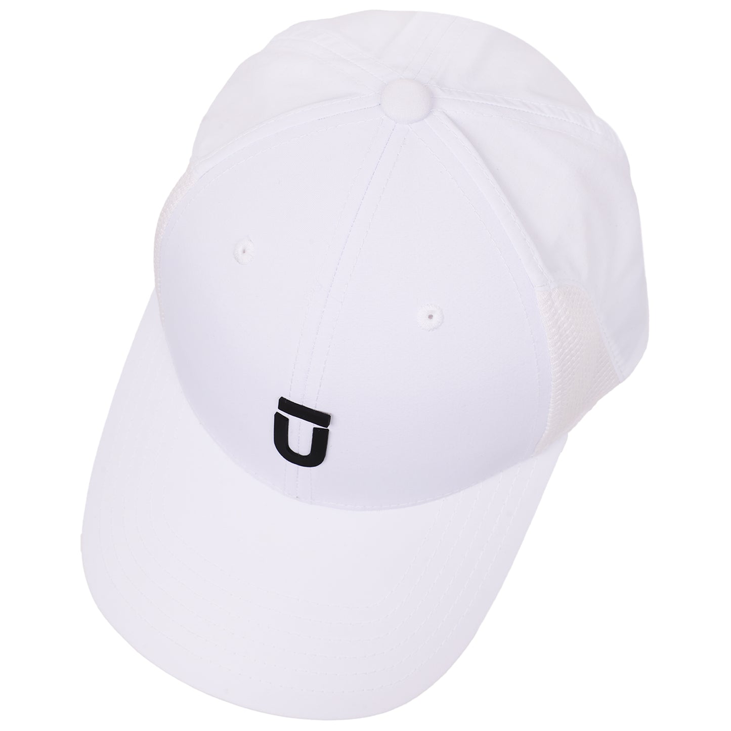 FŪL Men’s Stretch Performance Cap with Mesh Inset and Raised Rubber Logo