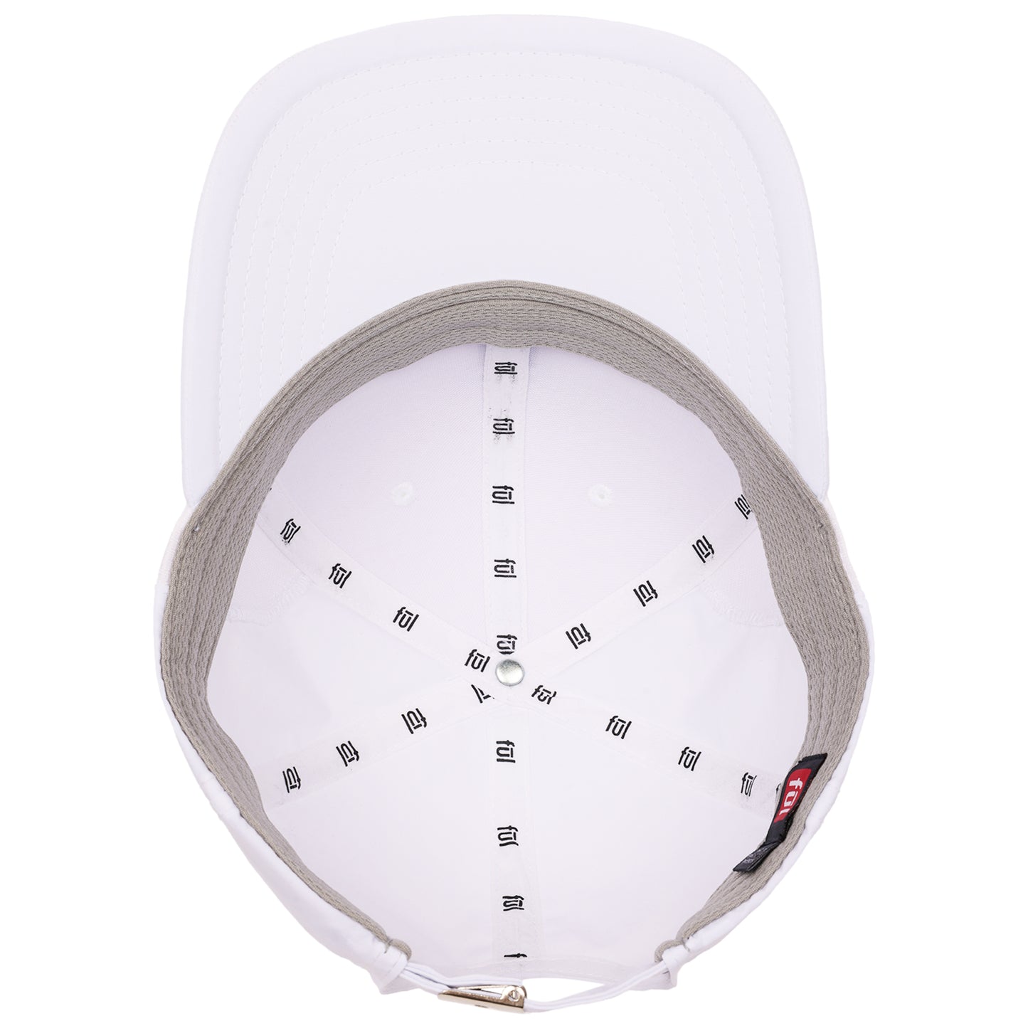 FŪL Men’s Stretch Performance Cap with Mesh Inset and Raised Rubber Logo