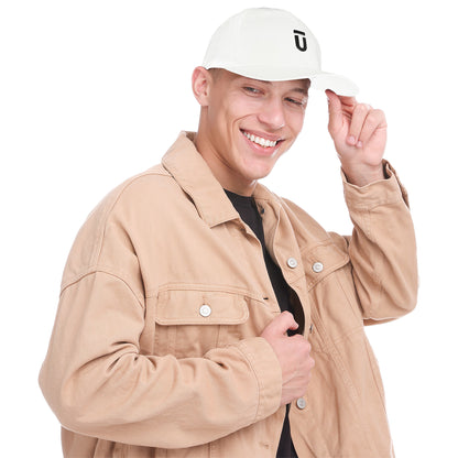 FŪL Men’s Stretch Performance Cap with Mesh Inset and Raised Rubber Logo