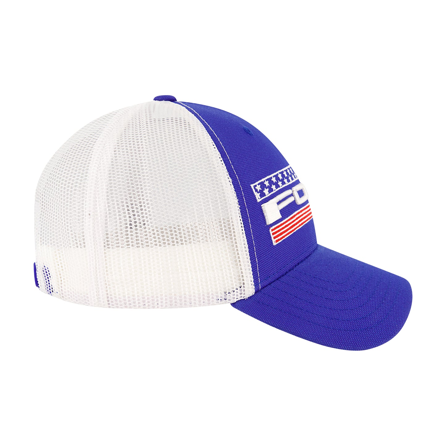 Ford 3D & Flat Embroidery Nylon Constructed Baseball Cap,Royal