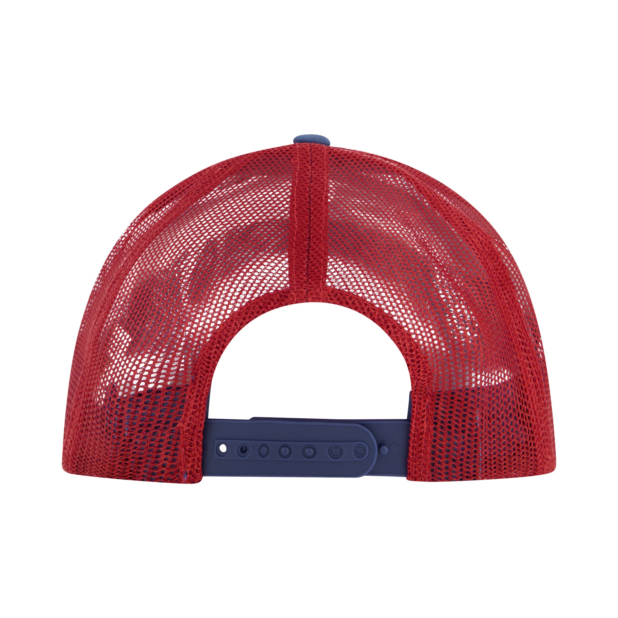 Ford Truck Hat, Logo Mesh Adjustable Snapback Baseball Cap with Curved Brim, Blue, One Size