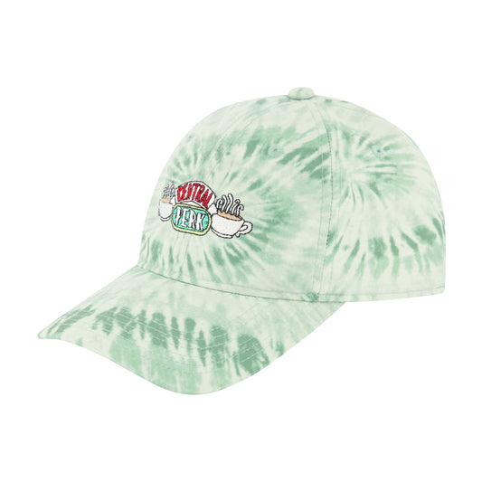 Wb Friends Central Perk Tie Dye Dad Cap,Green