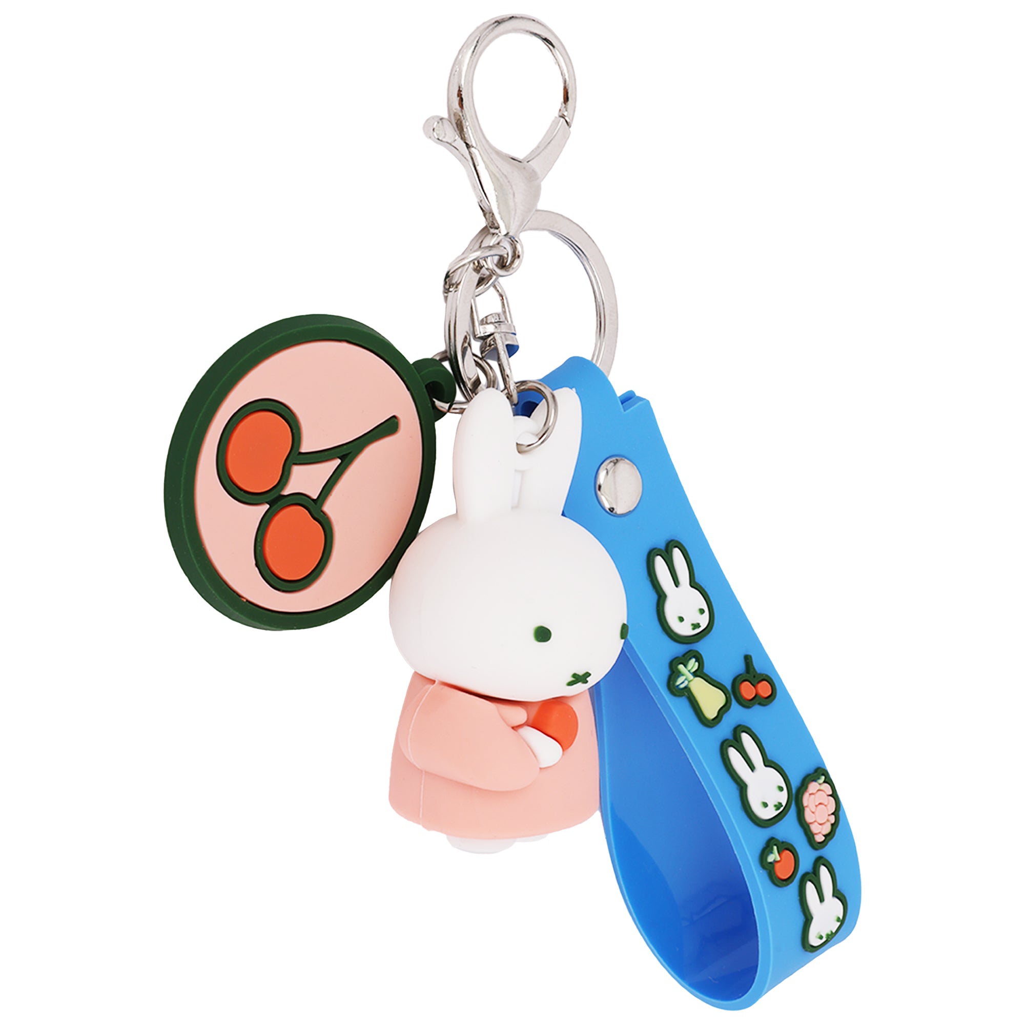 Miffy 3D Rubber Lanyard Keychain