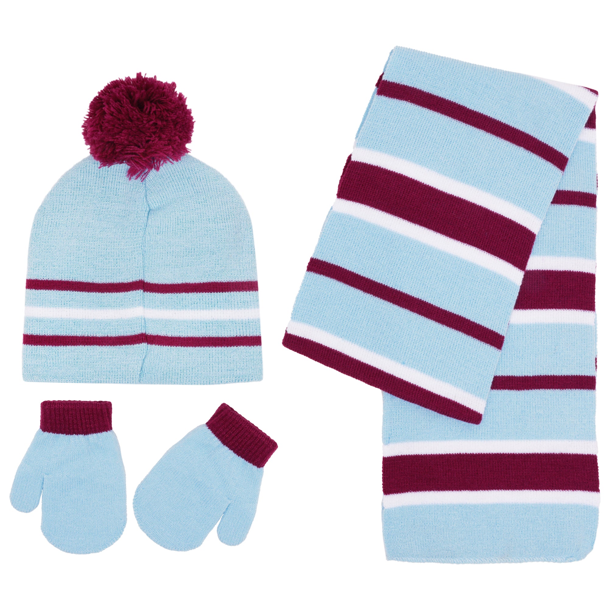 Disney Frozen Toddler Girls’ Winter Hat, Scarf & Mittens Set – “Destiny Awaits”