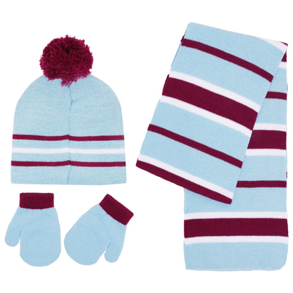 Disney Frozen Toddler Girls’ Winter Hat, Scarf & Mittens Set – “Destiny Awaits”