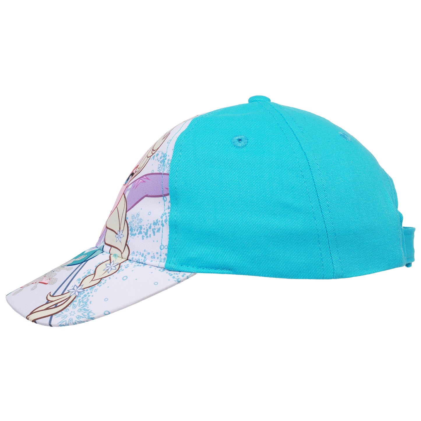Disney Frozen Elsa Girls’ Baseball Cap – Shimmering Snowflake Adjustable Hat