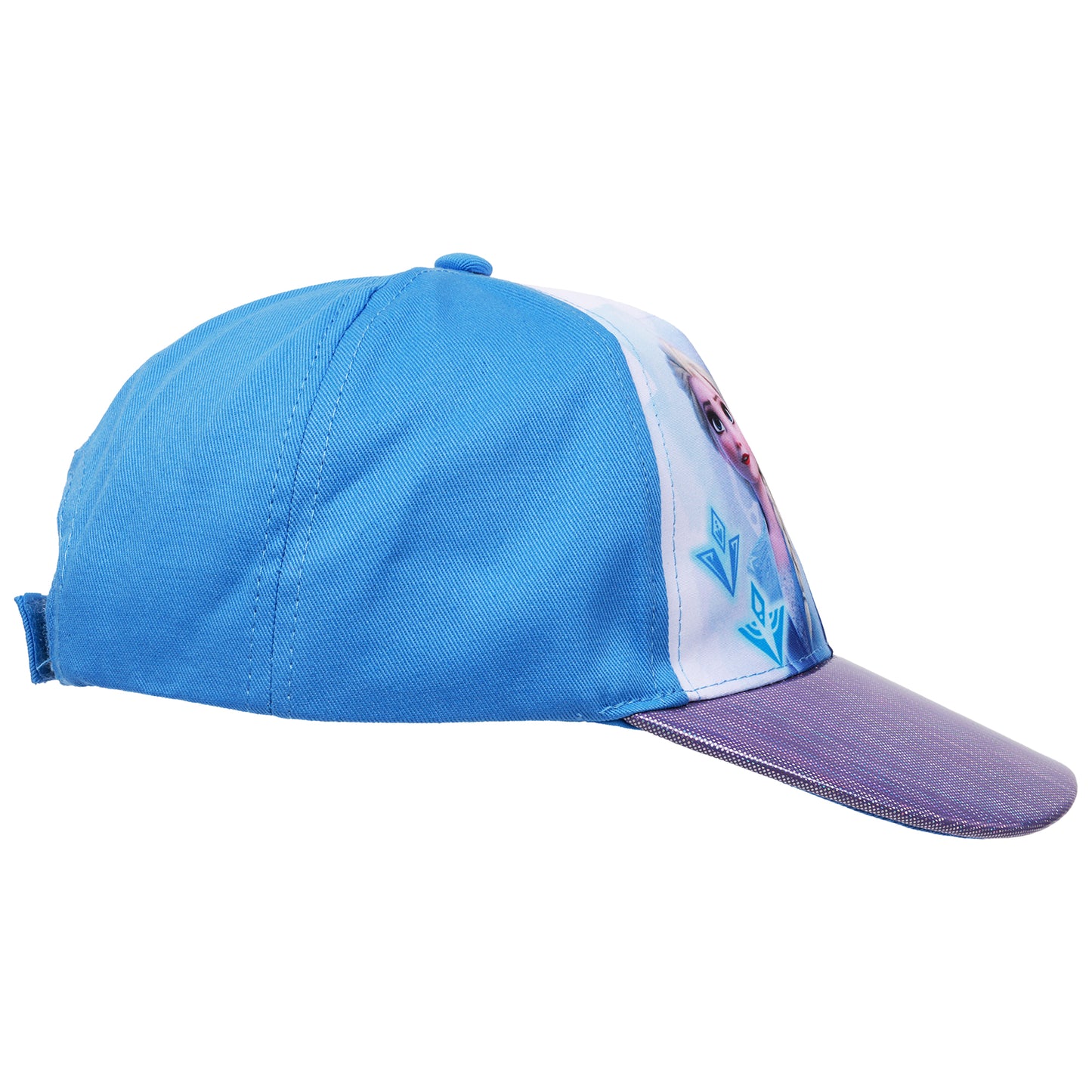 Disney Frozen Elsa Girls’ Baseball Cap – Sparkle Snowflake Adjustable Hat