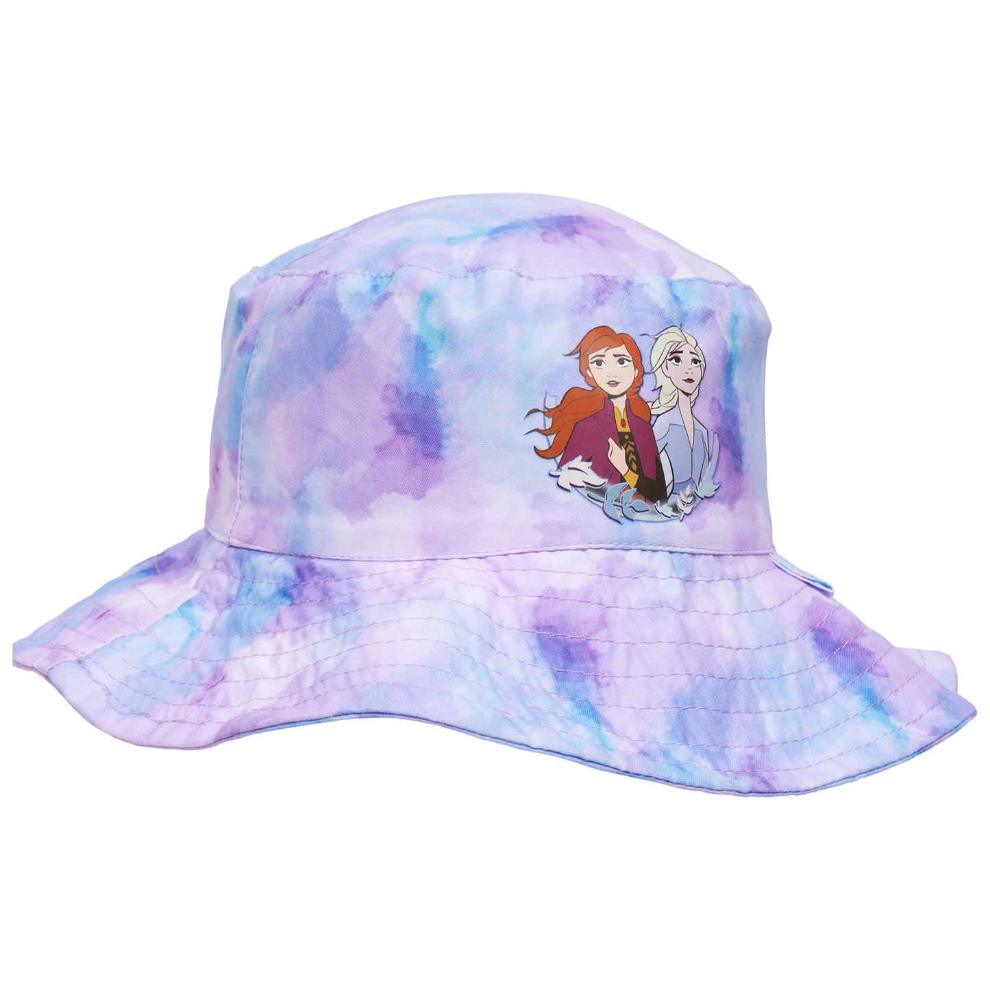 Disney Frozen Toddler Girls’ Bucket Hat – Anna & Elsa Tie-Dye Sun Hat