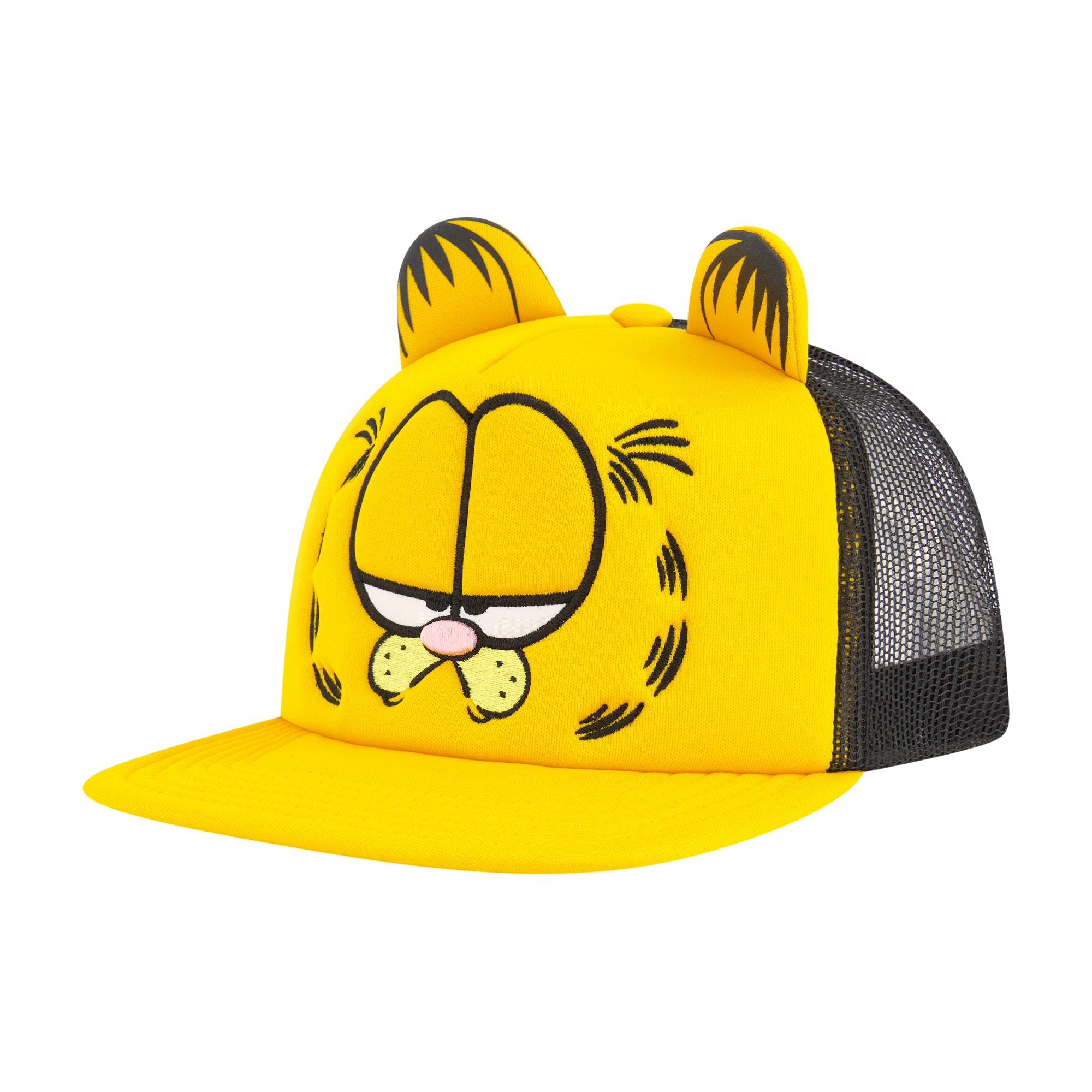 Garfield Trucker Hat, Adult Baseball Cap with Curved Brim, One Size