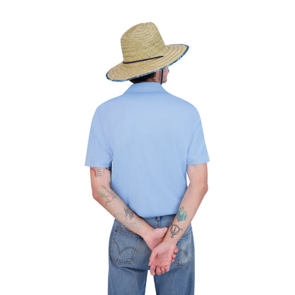 Element Woven Seagrass Lifeguard Hat with Camo Under Brim and Braided Chin Cord