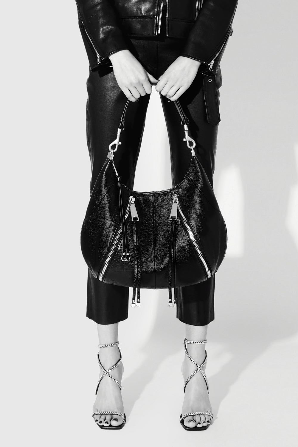 Rebecca Minkoff M.A.B. Croissant Hobo Black