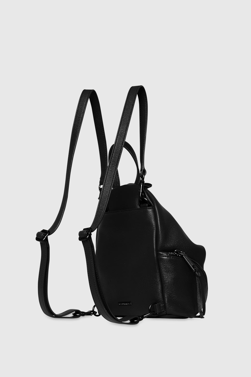 Rebecca Minkoff Convertible Mini Julian Backpack Black