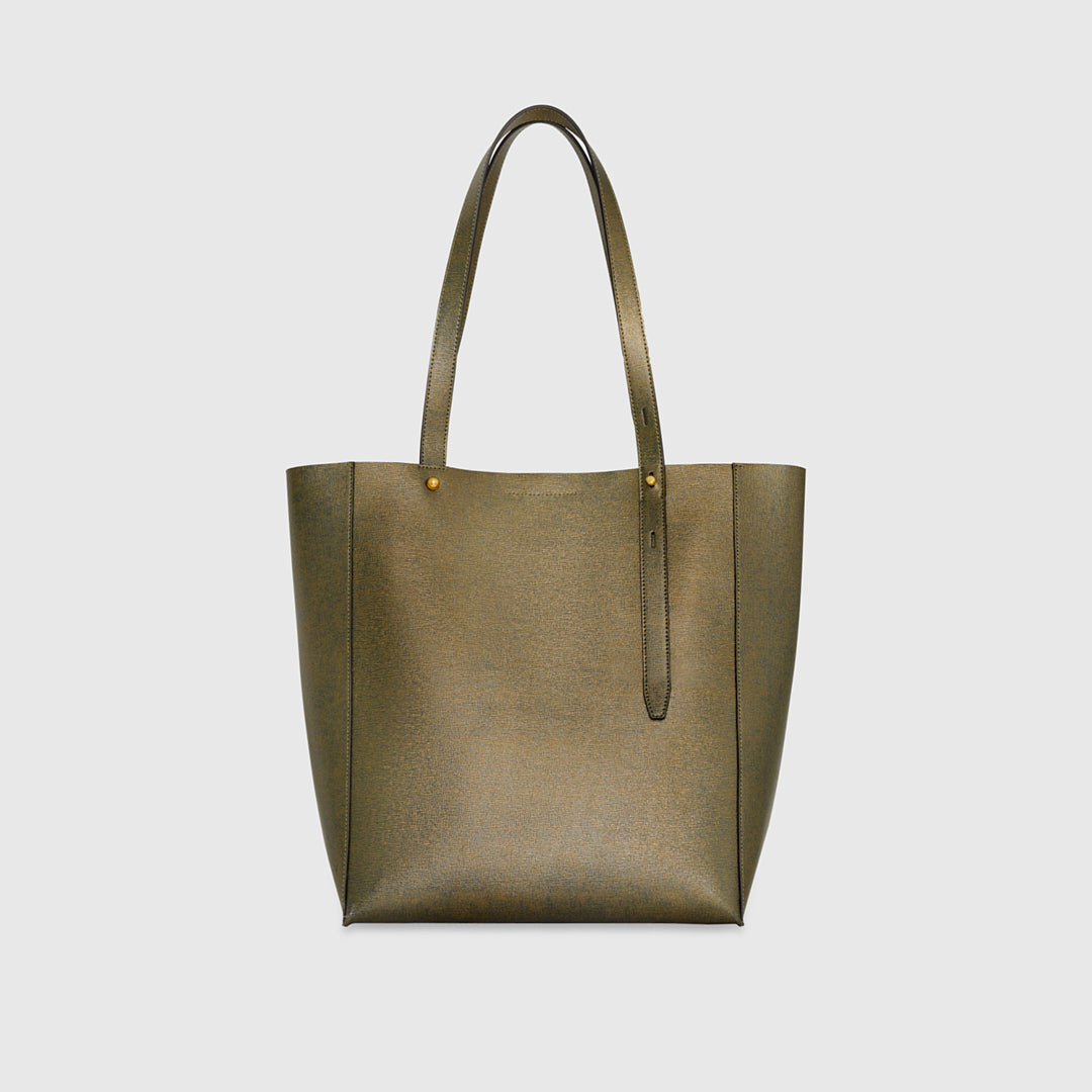 Rebecca Minkoff Stevie North South Tote Gold