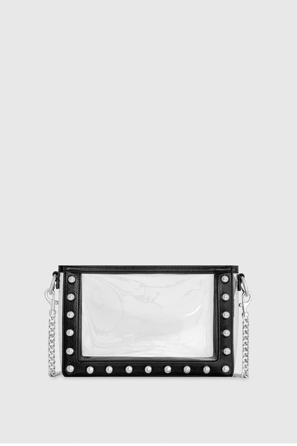 Rebecca Minkoff M.A.B. Stadium Crossbody Clear/Black