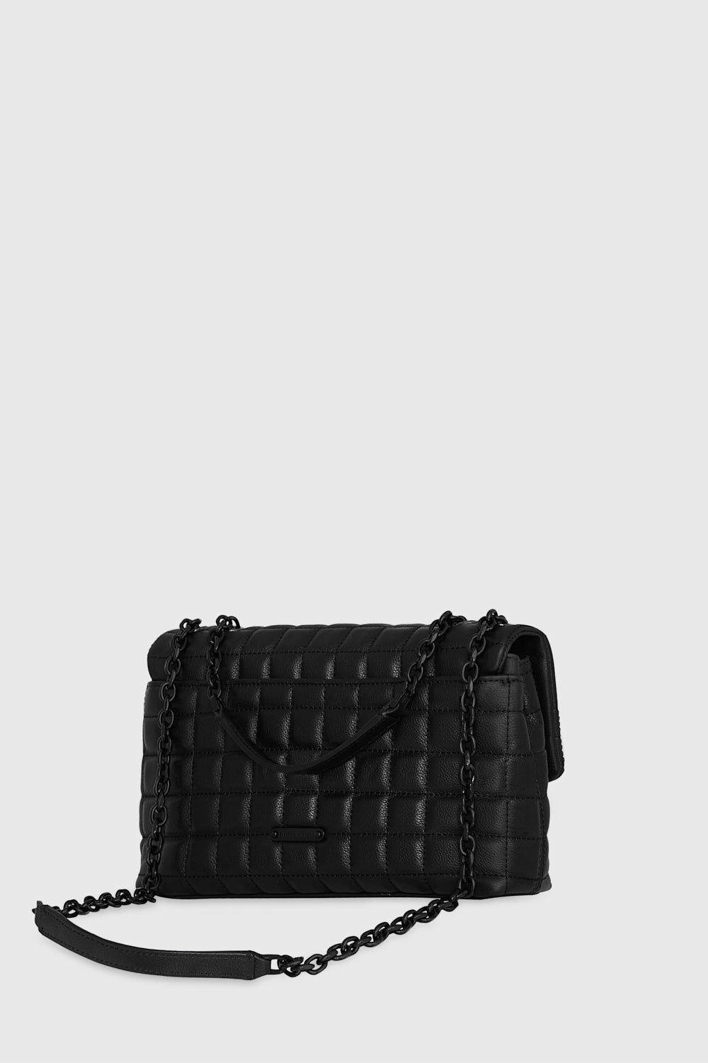Rebecca Minkoff Edie Medium Crossbody With Square Quilt Black