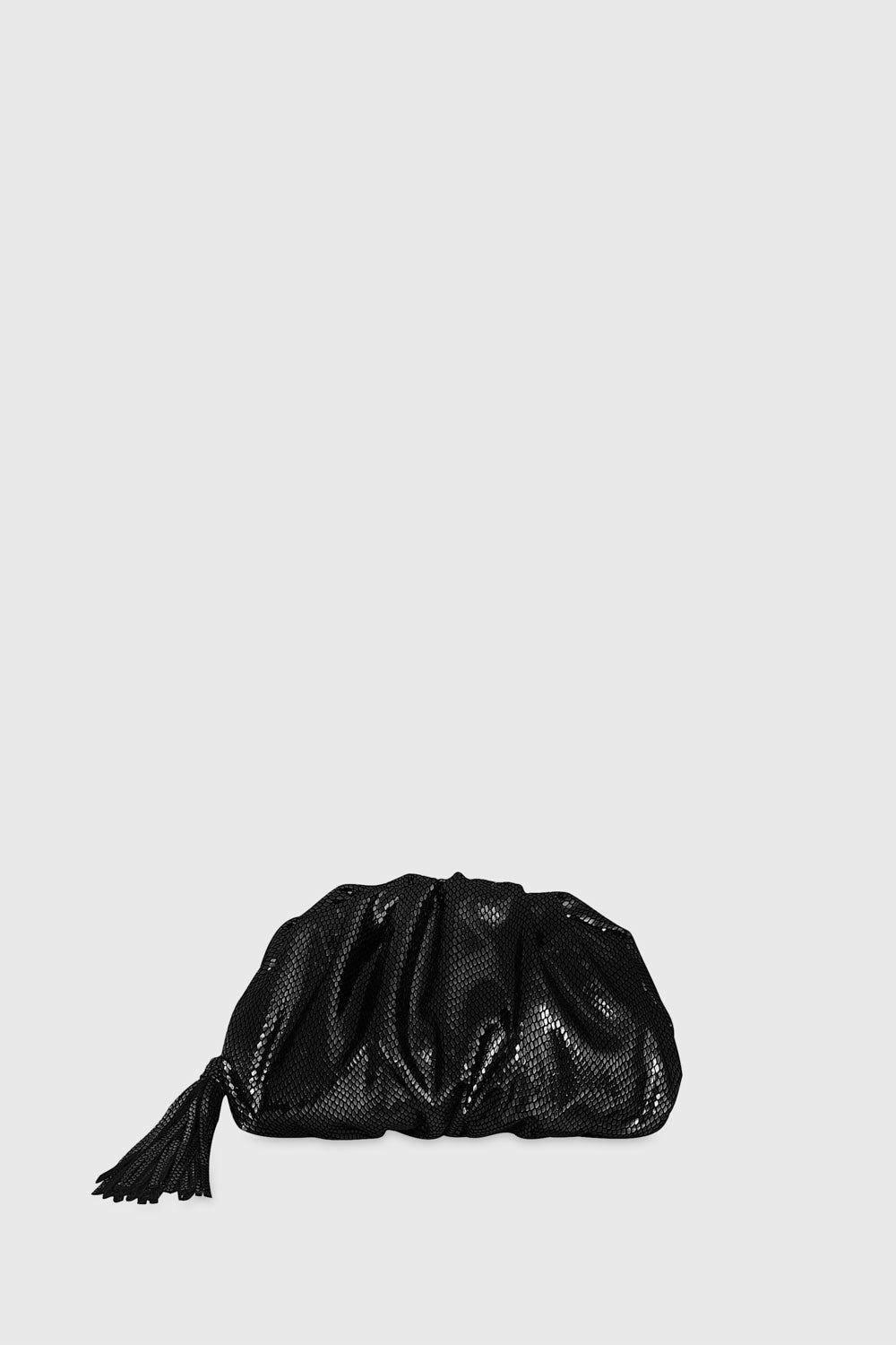 Rebecca Minkoff Small Ruched Clutch Black