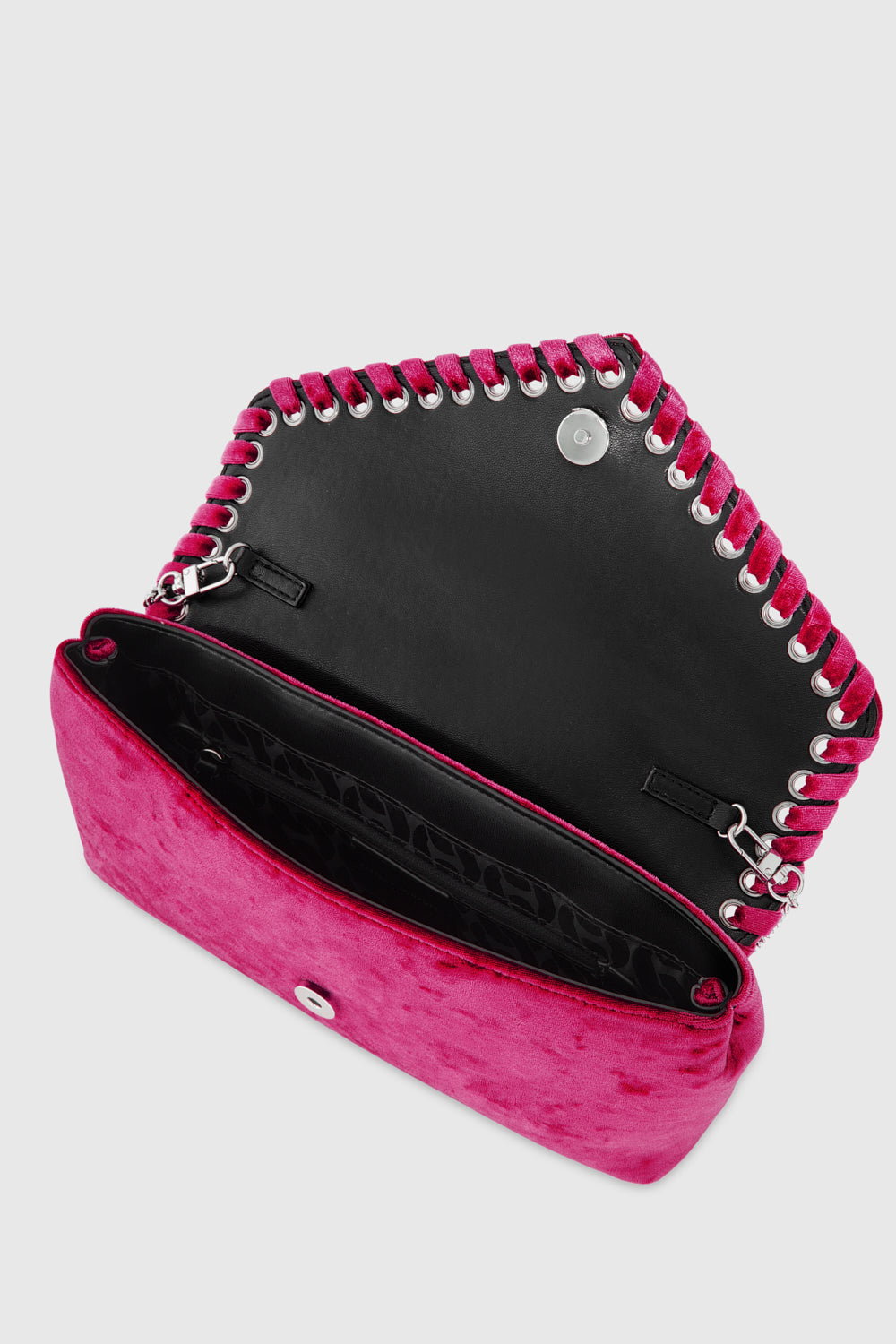 Rebecca Minkoff Whip Clutch Hot Pink