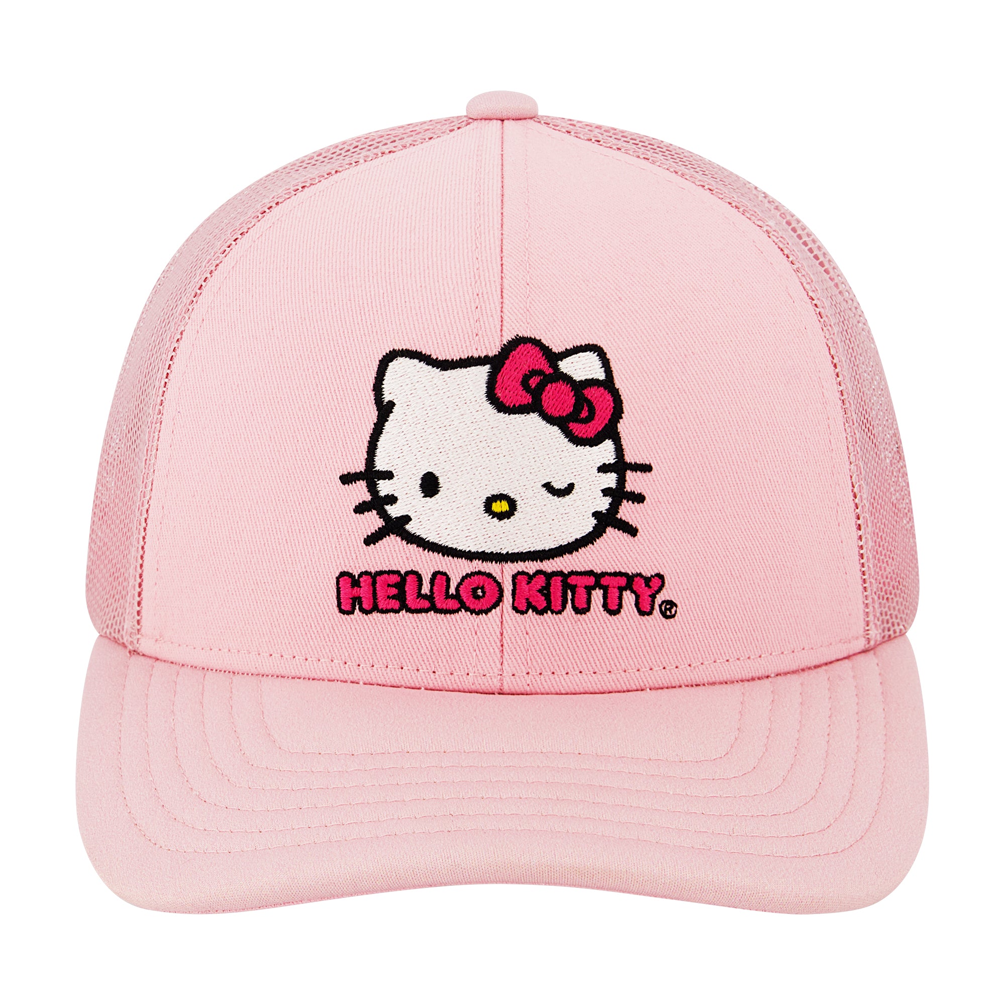 Hello Kitty Hat, Women's Adjustable Baseball Cap with Curved Brim