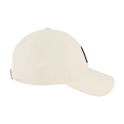 Sanrio Hello Kitty Chenille Patch Dad Cap,Off White