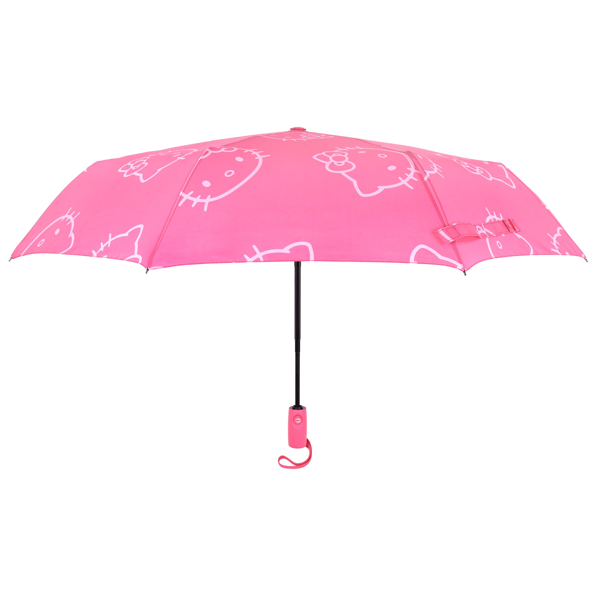 Sanrio Hello Kitty Pink Allover Head Print Umbrella