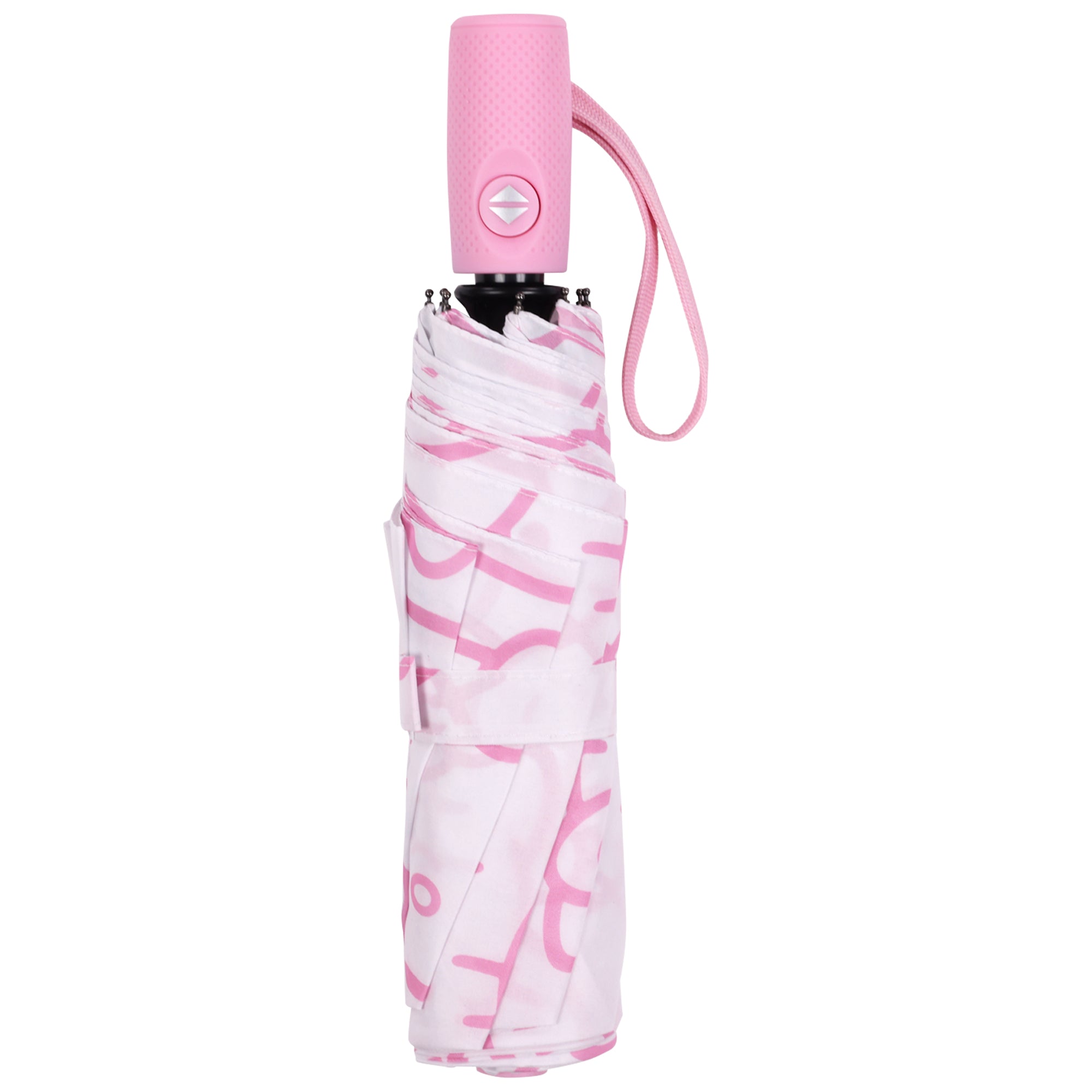 Sanrio Hello Kitty Expression White with Pink Outline Print Umbrella
