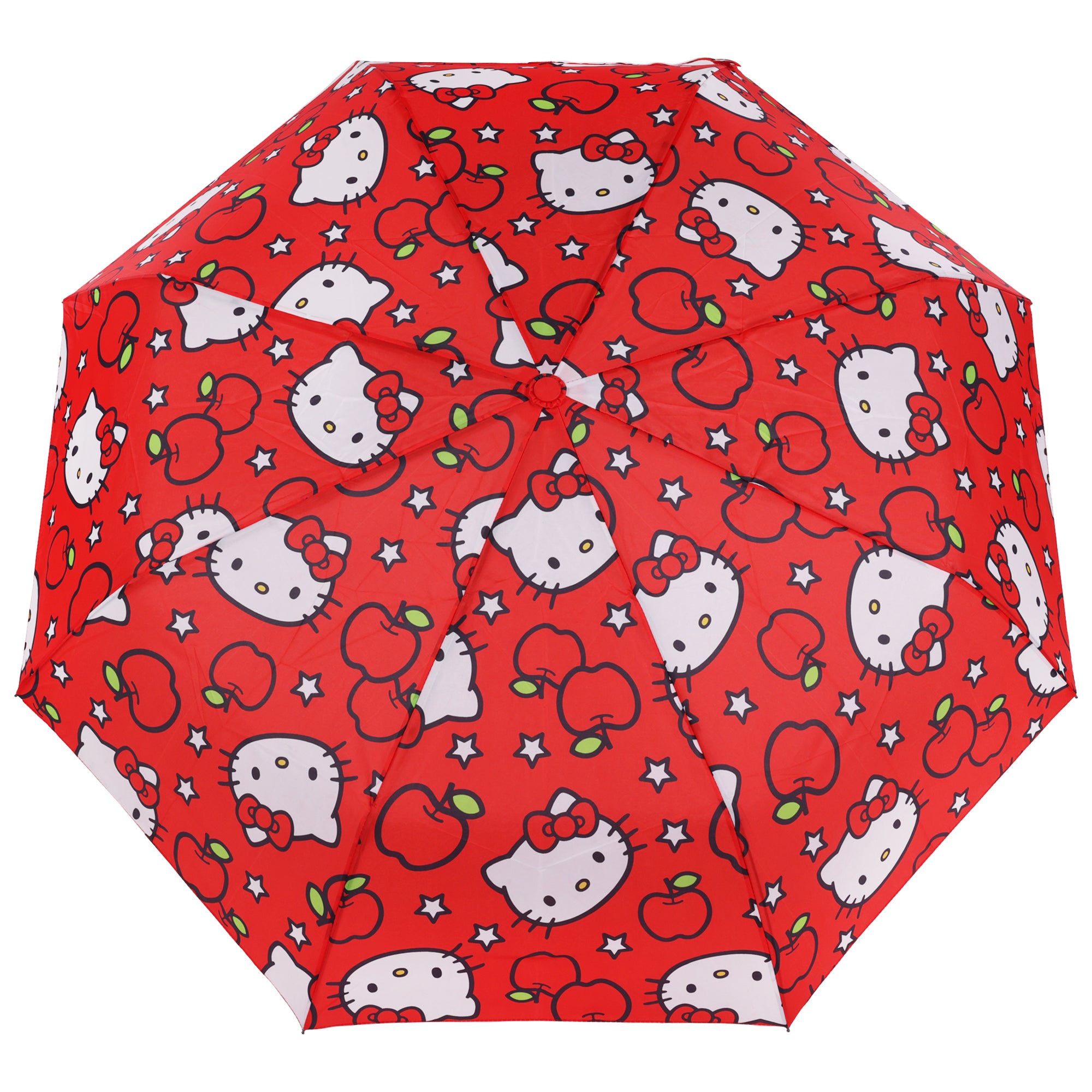 Sanrio Hello Kitty Apples  Red Allover Print Umbrella