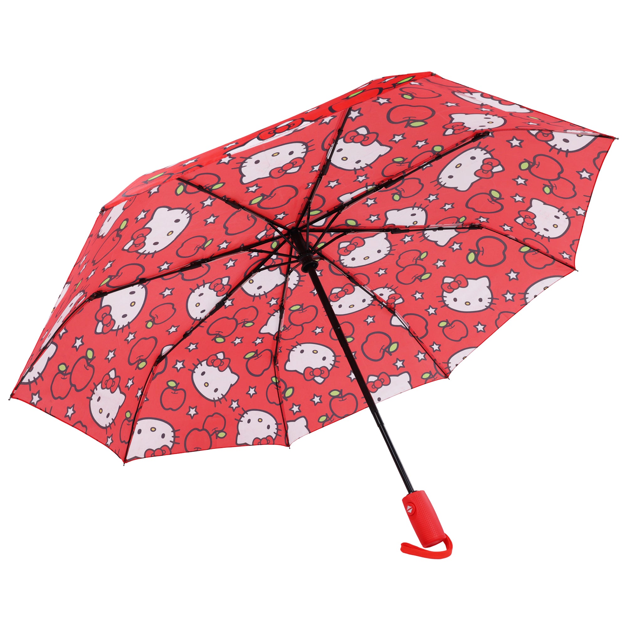 Sanrio Hello Kitty Apples  Red Allover Print Umbrella