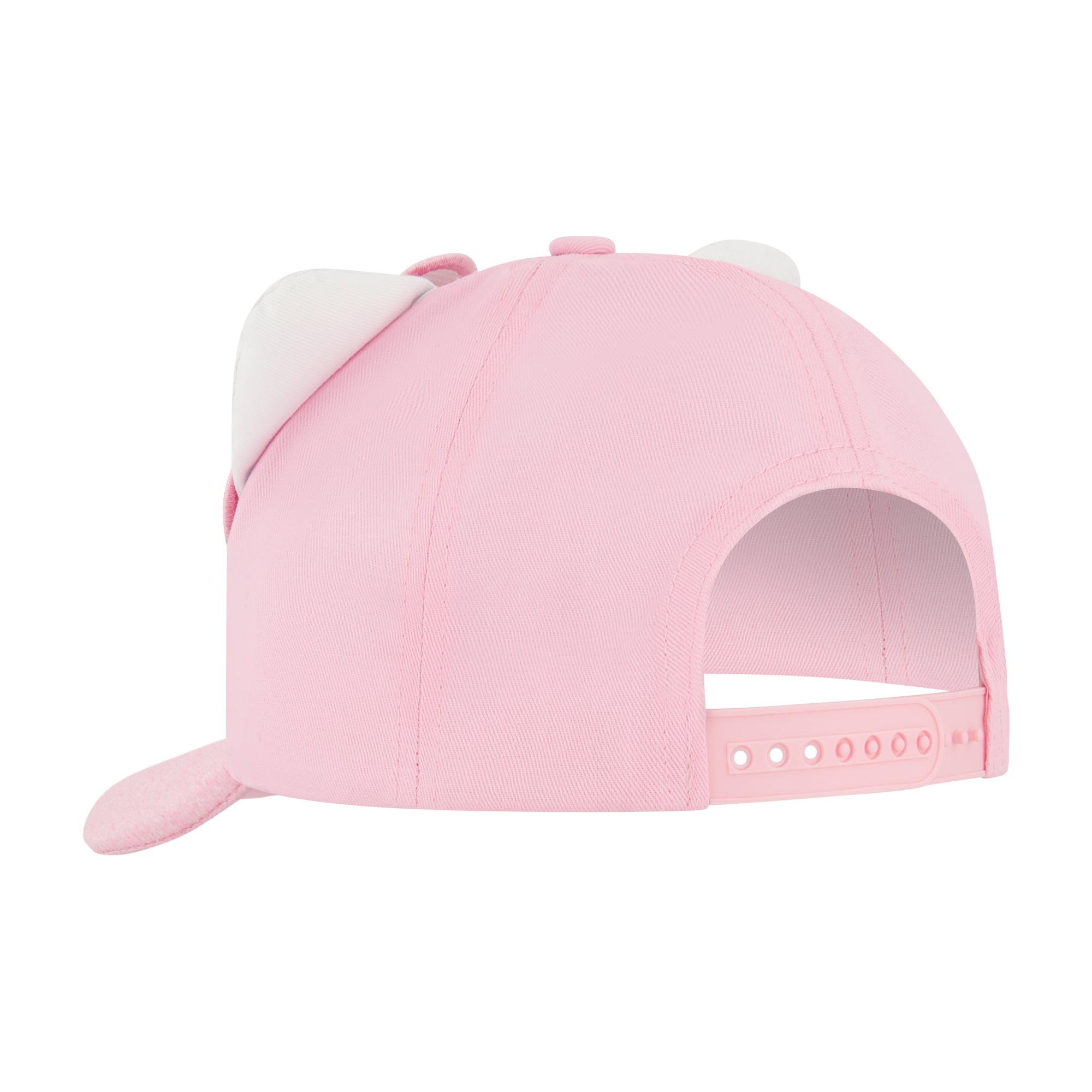 Hello Kitty Girls 3D Ears & Bow Adjustable Baseball Cap – Officially Licensed Sanrio Pink Hat