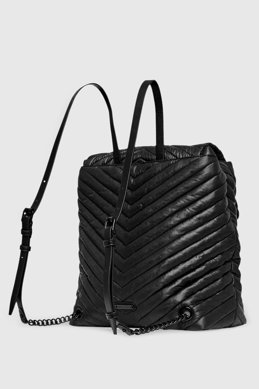 Rebecca Minkoff Edie Nylon Backpack Black