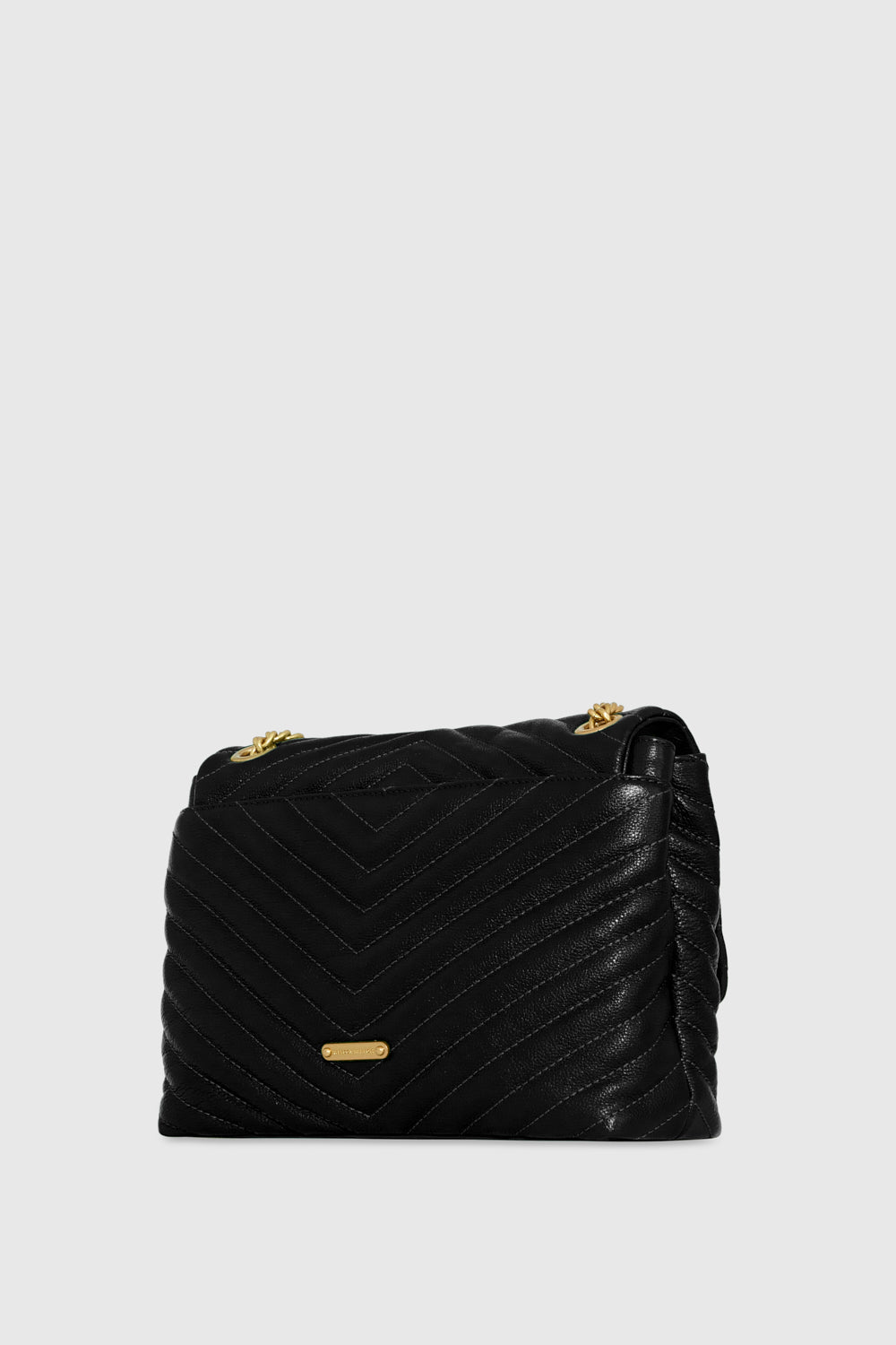 Rebecca Minkoff Edie Flap Shoulder Bag Black