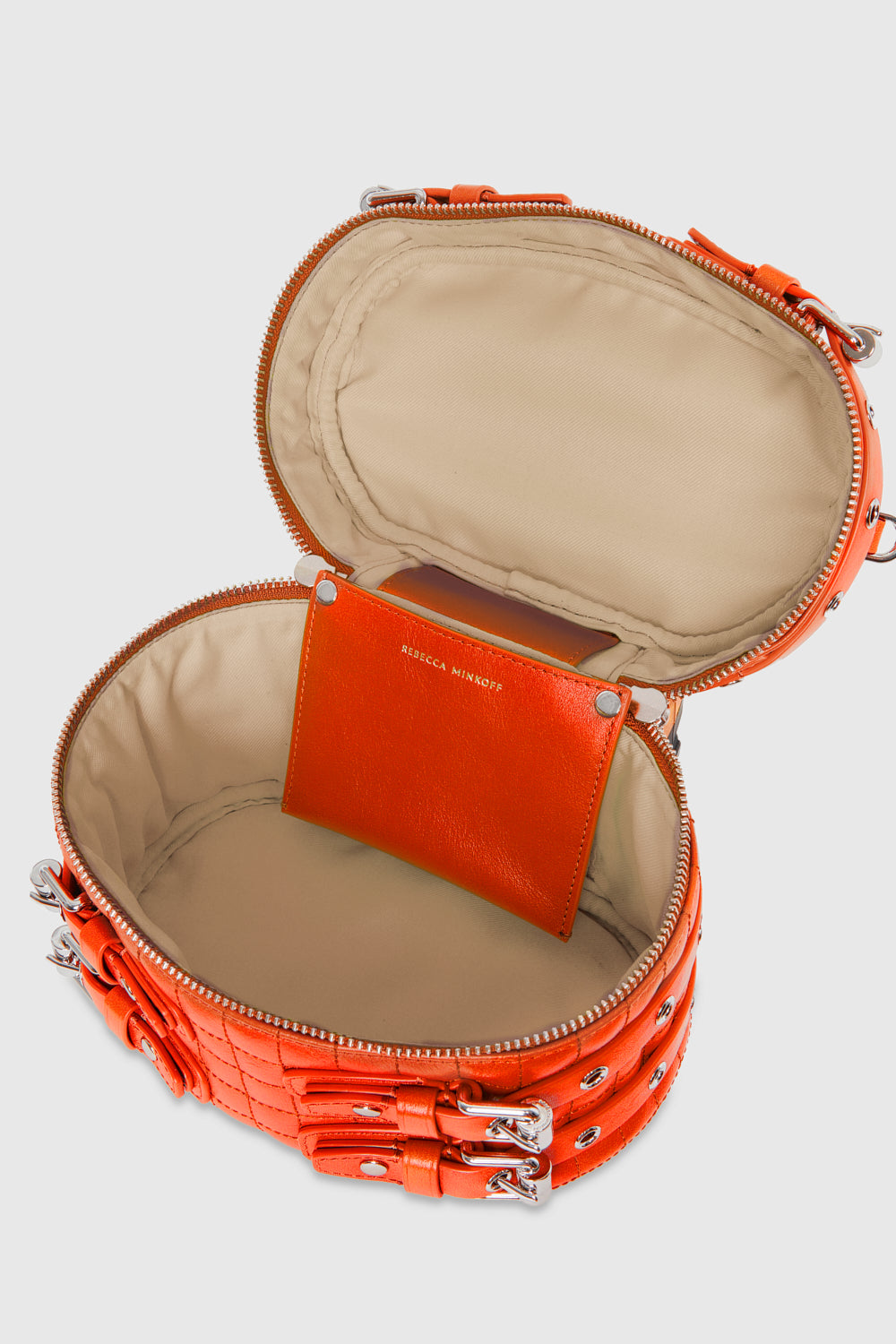 Rebecca Minkoff Hitch Hiker Oblong Crossbody Coral