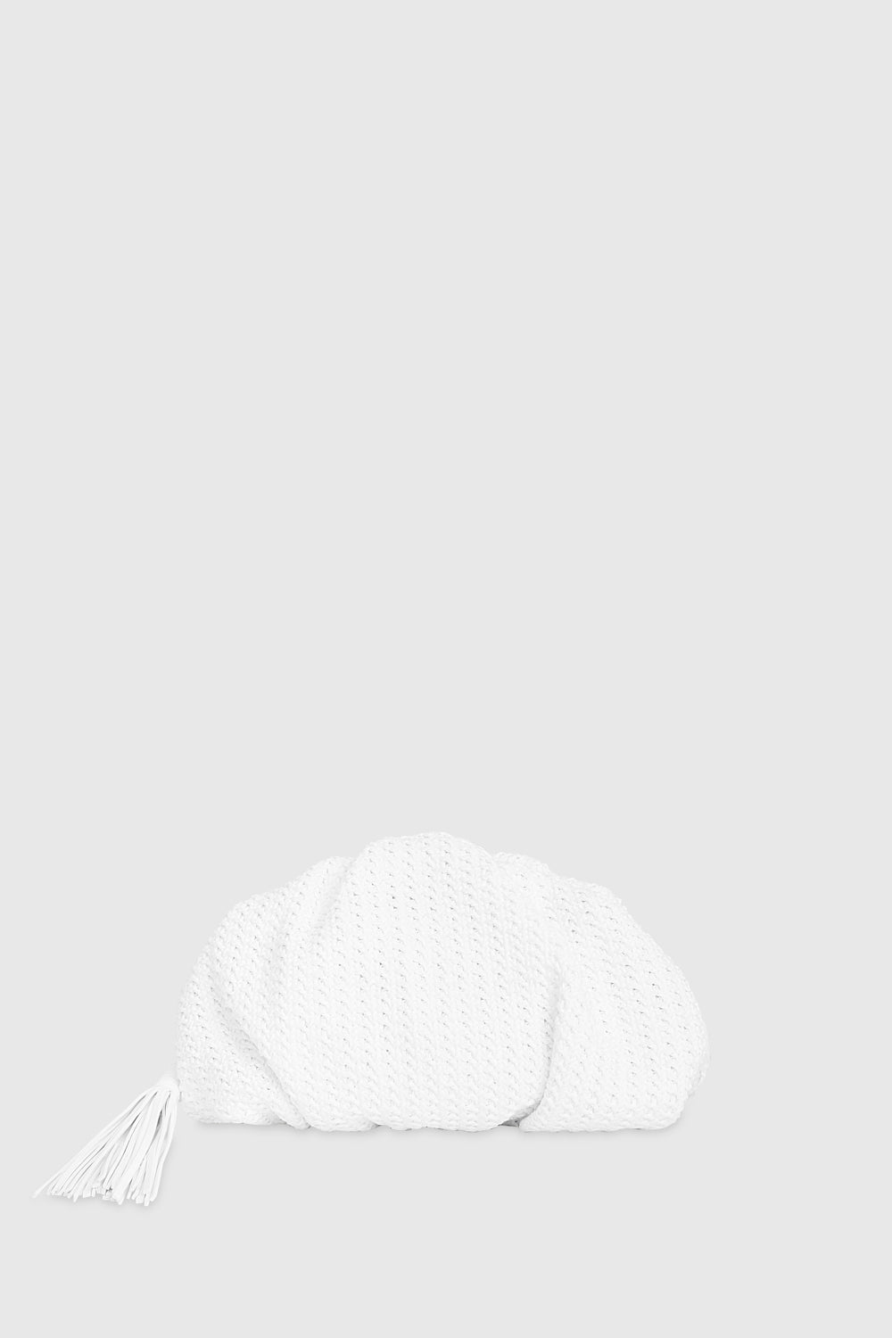 Rebecca Minkoff Ruched Clutch Optic White