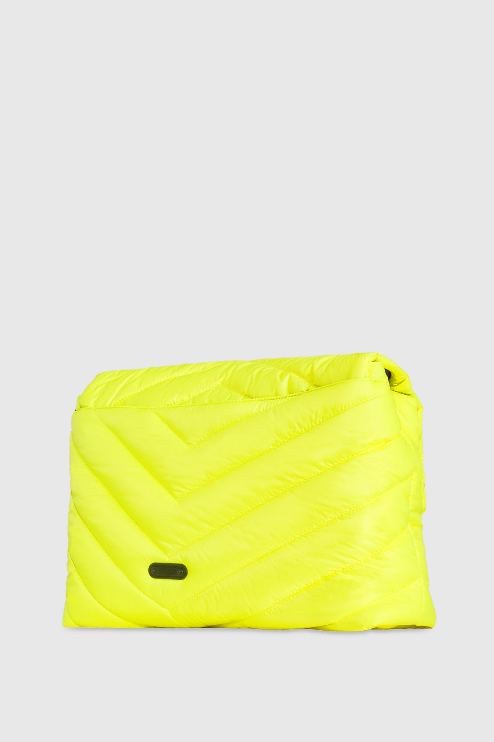 Rebecca Minkoff Edie Nylon XL Shoulder Bag Neon Yellow