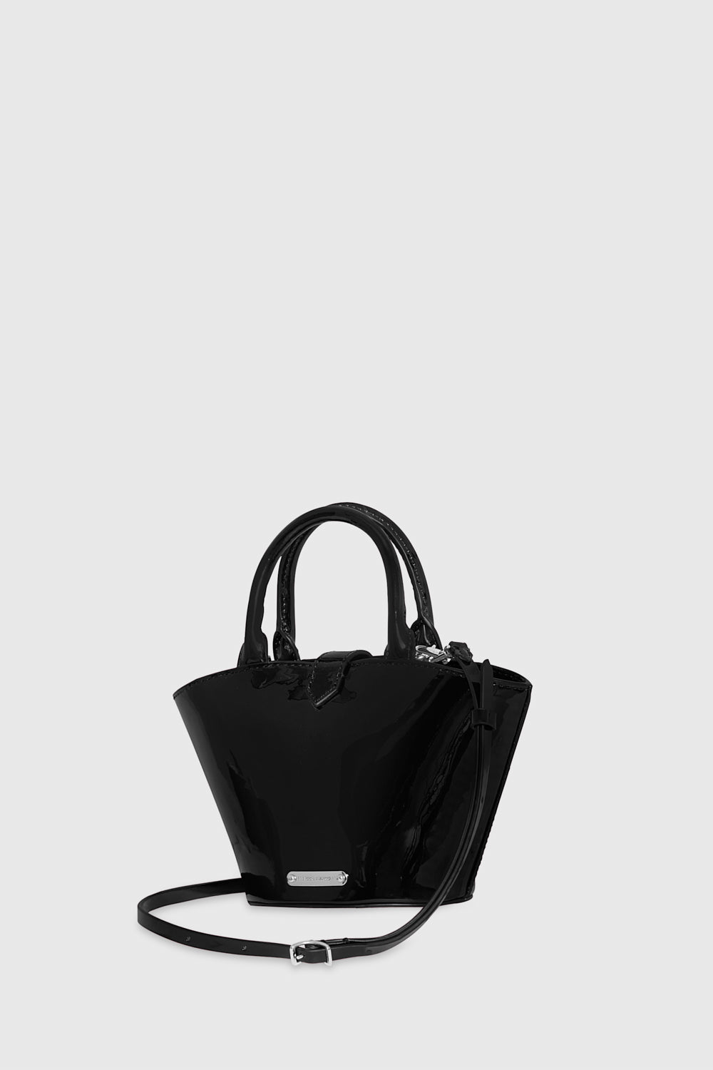 Rebecca Minkoff Megan Micro Fan Tote Black