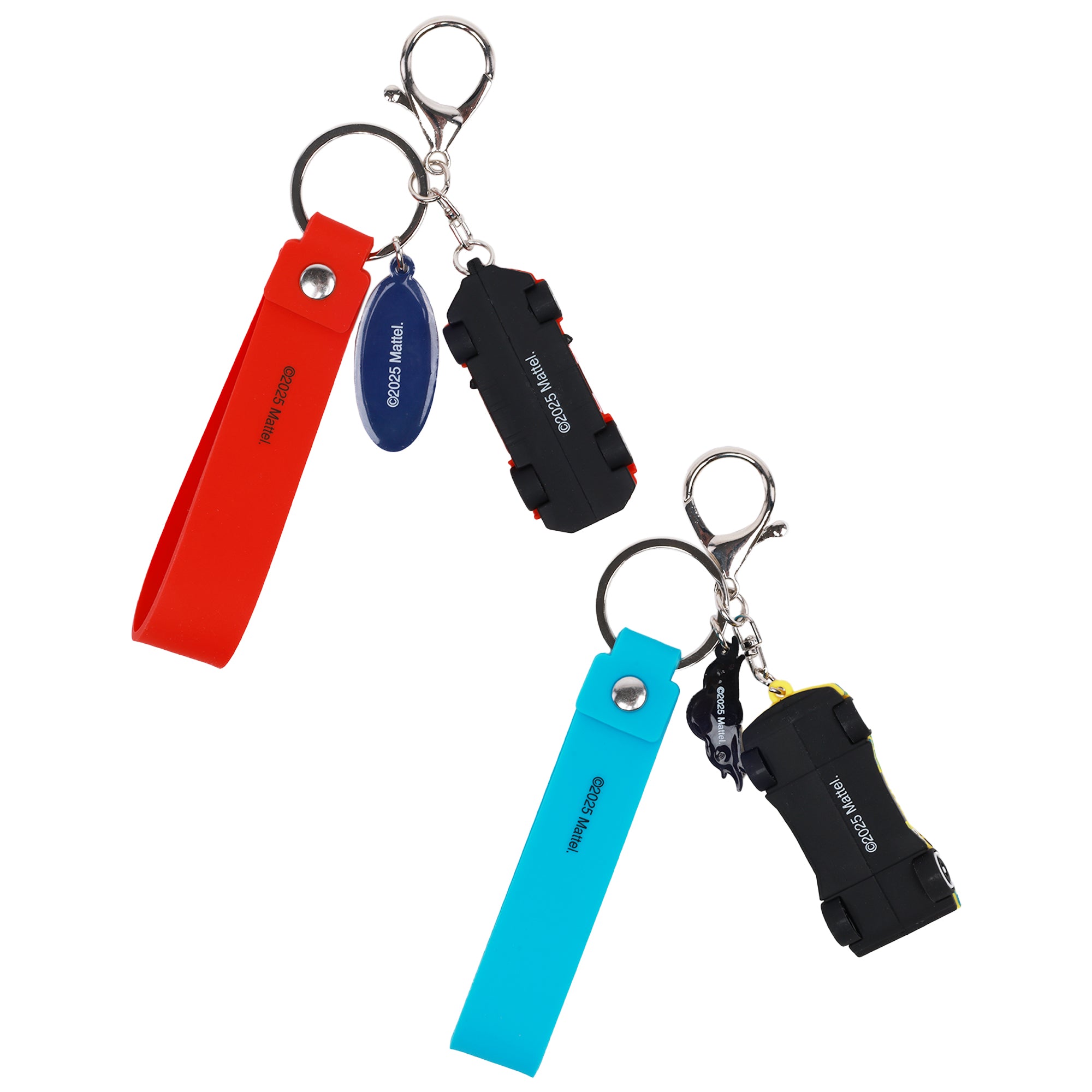 Hot Wheels 3D Car Keychain Set – Officially Licensed Lanyard Keychains (2-Pack)