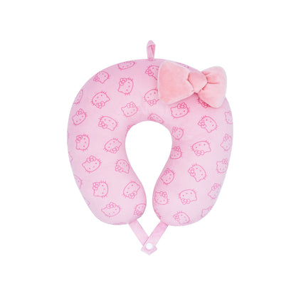 ful Hello Kitty Neck Pillow Support, Portable Travel Car Pillow for Sleep, Pink