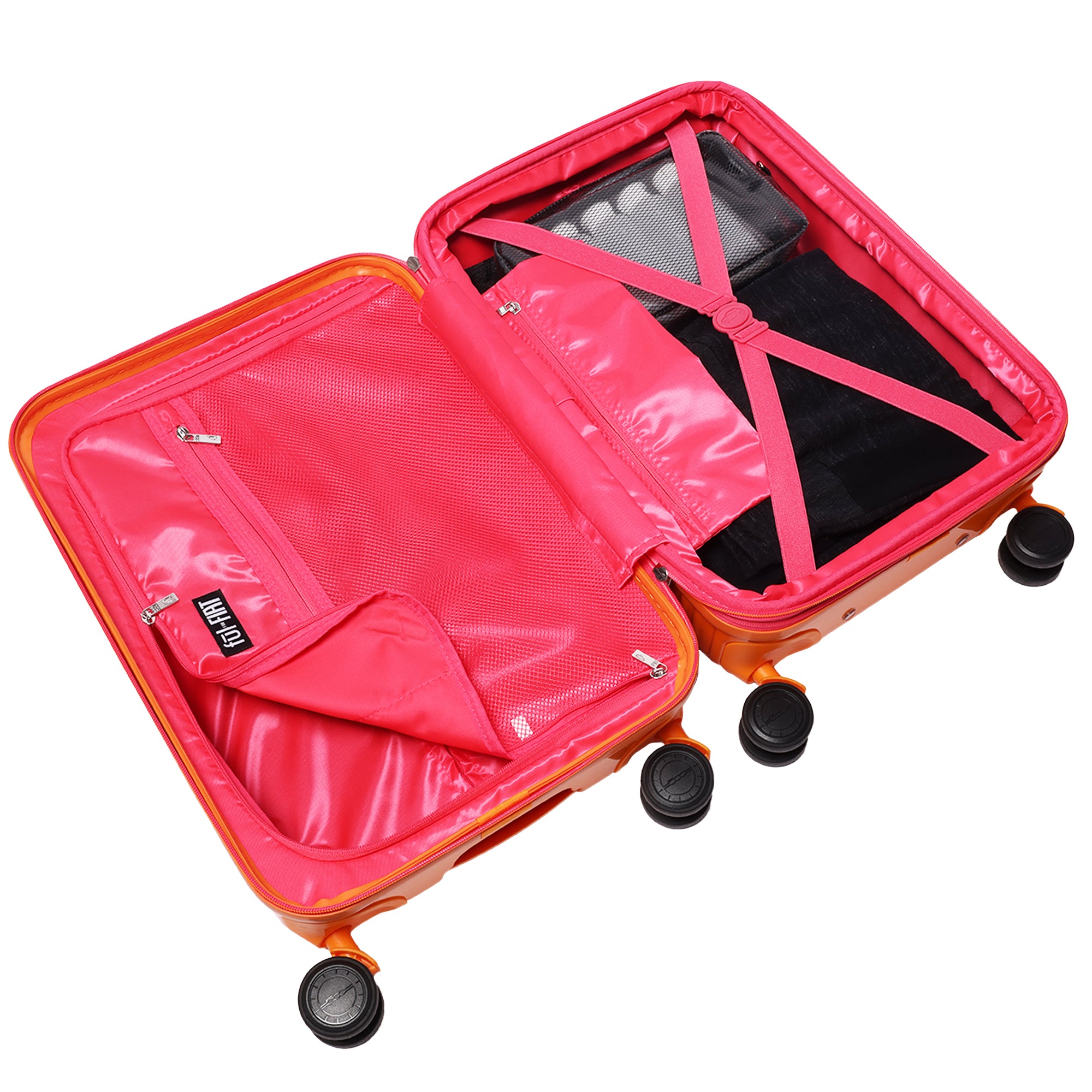Fiat 500 x FUL 26.5" Expandable Hardside Spinner Luggage