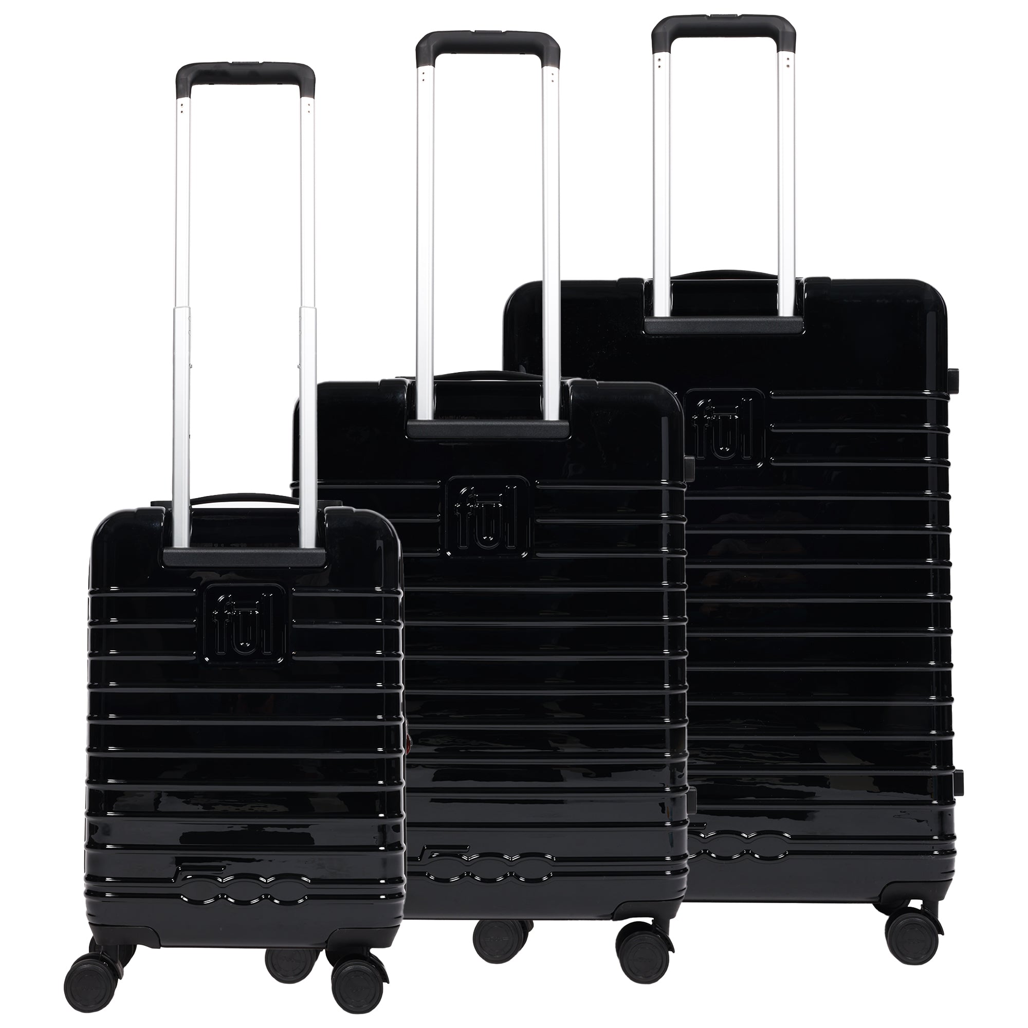 Fiat 500 x FUL 3-Piece Expandable Hardside Spinner Luggage Set – 22", 26.5", 31.5"