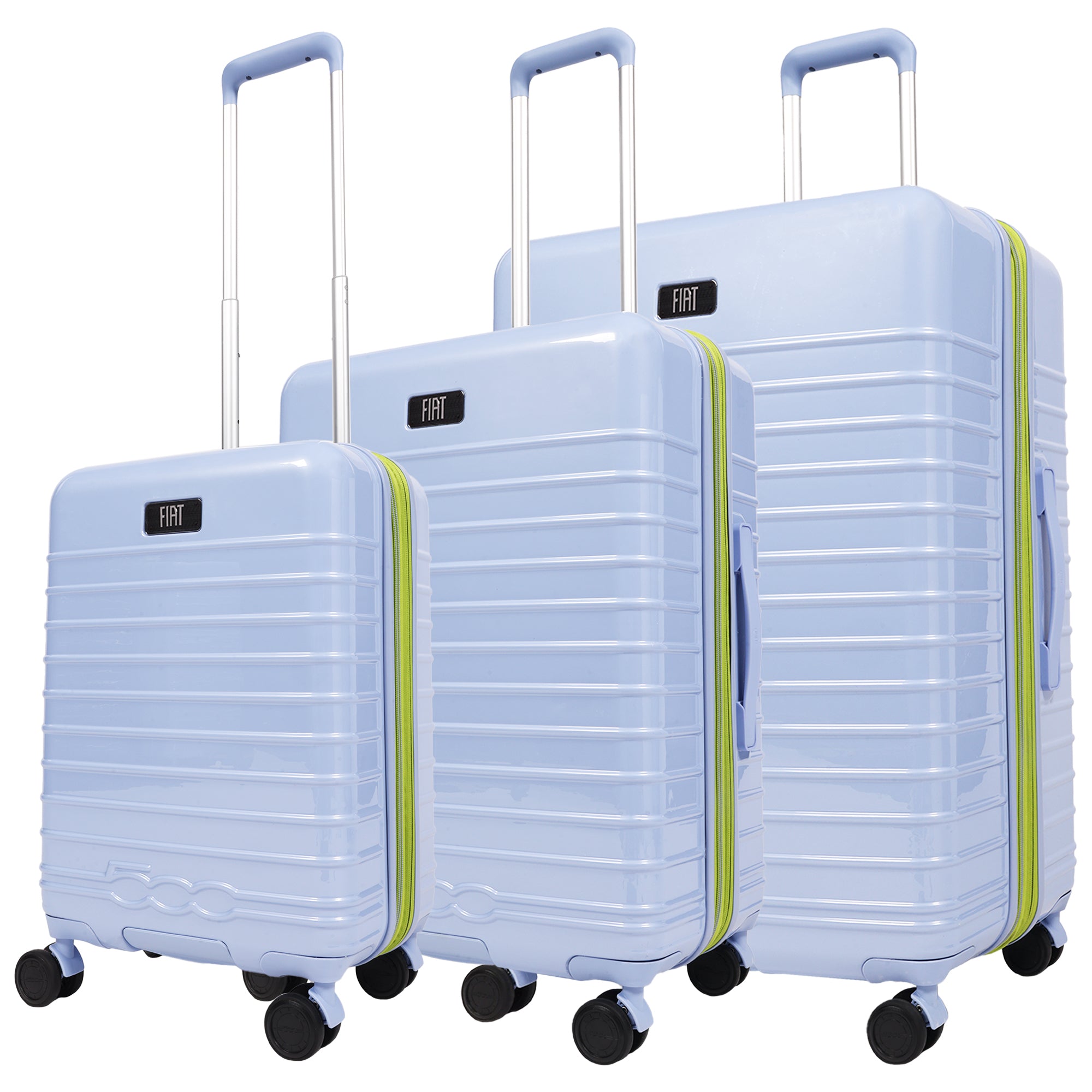 Fiat 500 x FUL 3-Piece Expandable Hardside Spinner Luggage Set – 22", 26.5", 31.5"