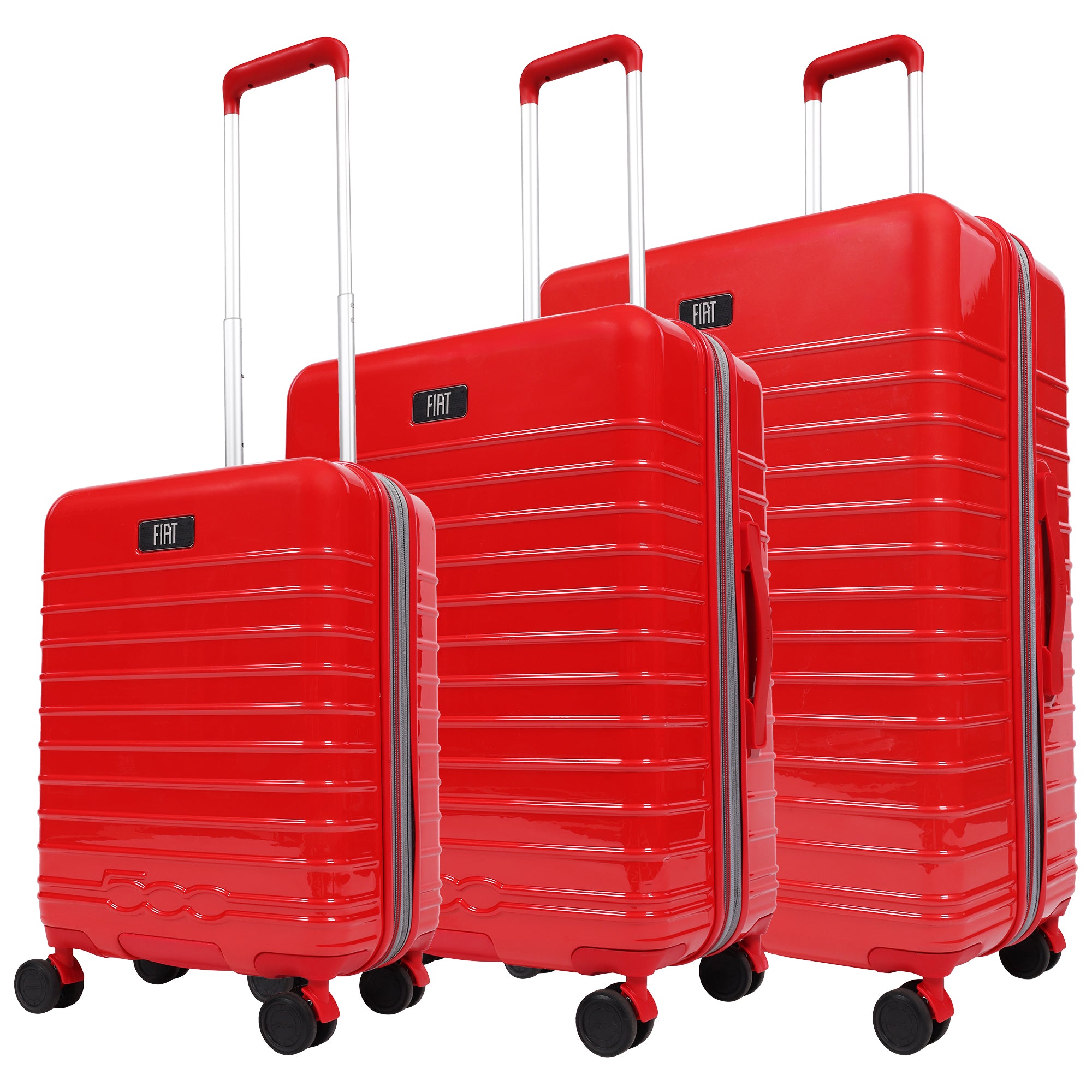 Fiat 500 x FUL 3-Piece Expandable Hardside Spinner Luggage Set – 22", 26.5", 31.5"
