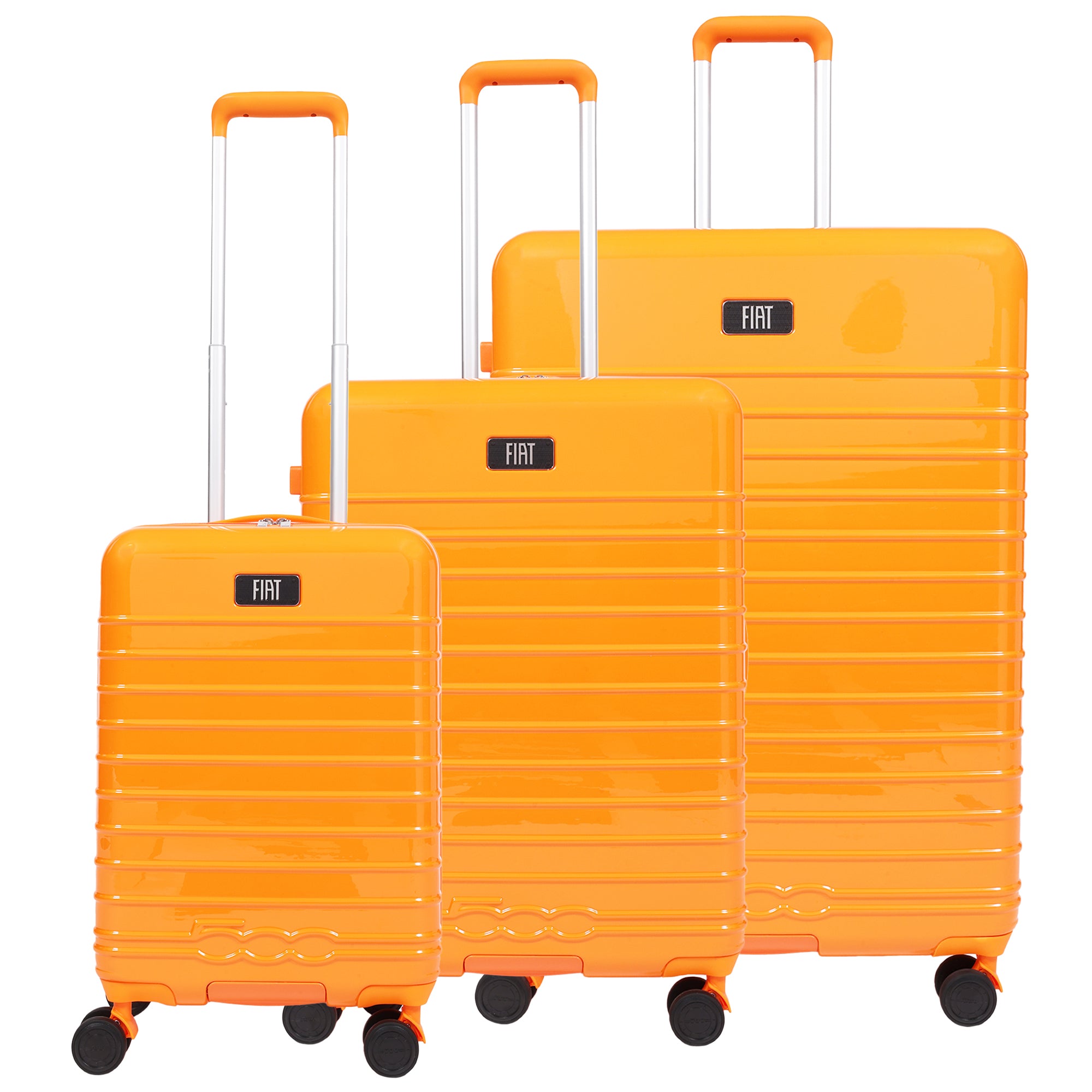 Fiat 500 x FUL 3-Piece Expandable Hardside Spinner Luggage Set – 22", 26.5", 31.5"