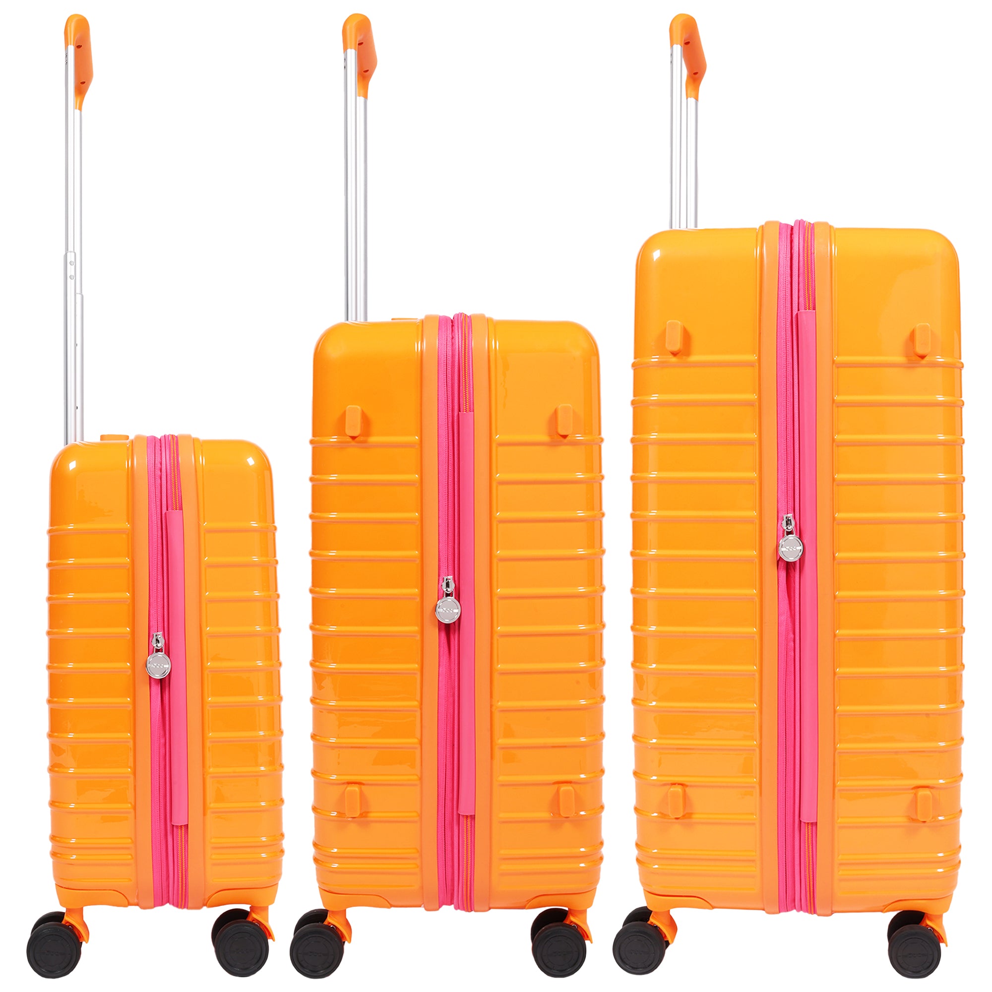 Fiat 500 x FUL 3-Piece Expandable Hardside Spinner Luggage Set – 22", 26.5", 31.5"